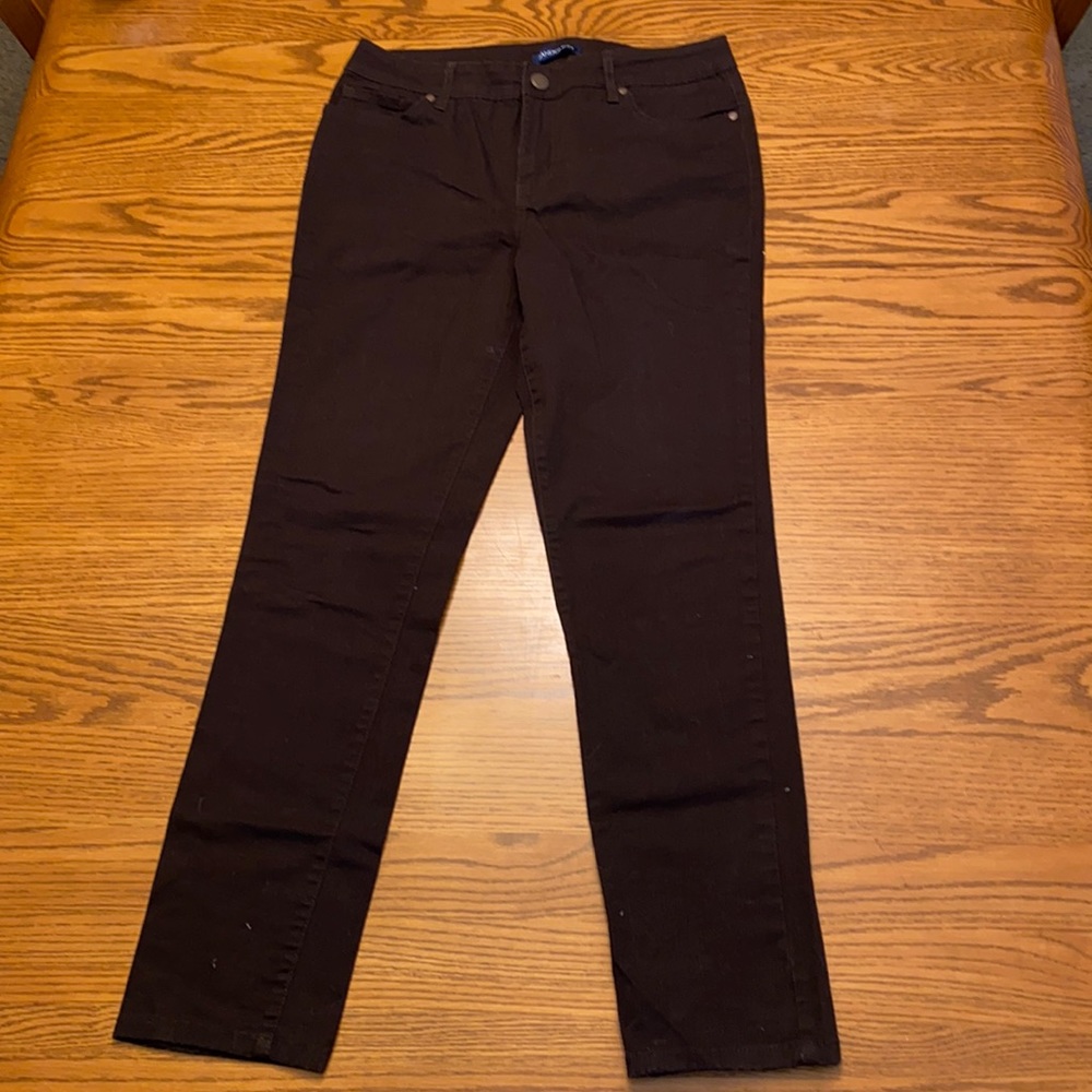 Babdolino- dark brown jeans Sz 10p
